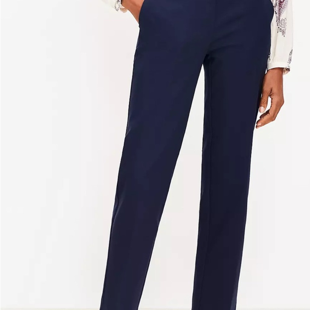 Women’s navy suit pants